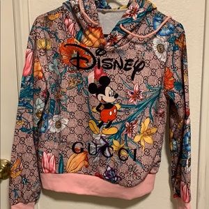 NWOT Pink Mickey Sweater